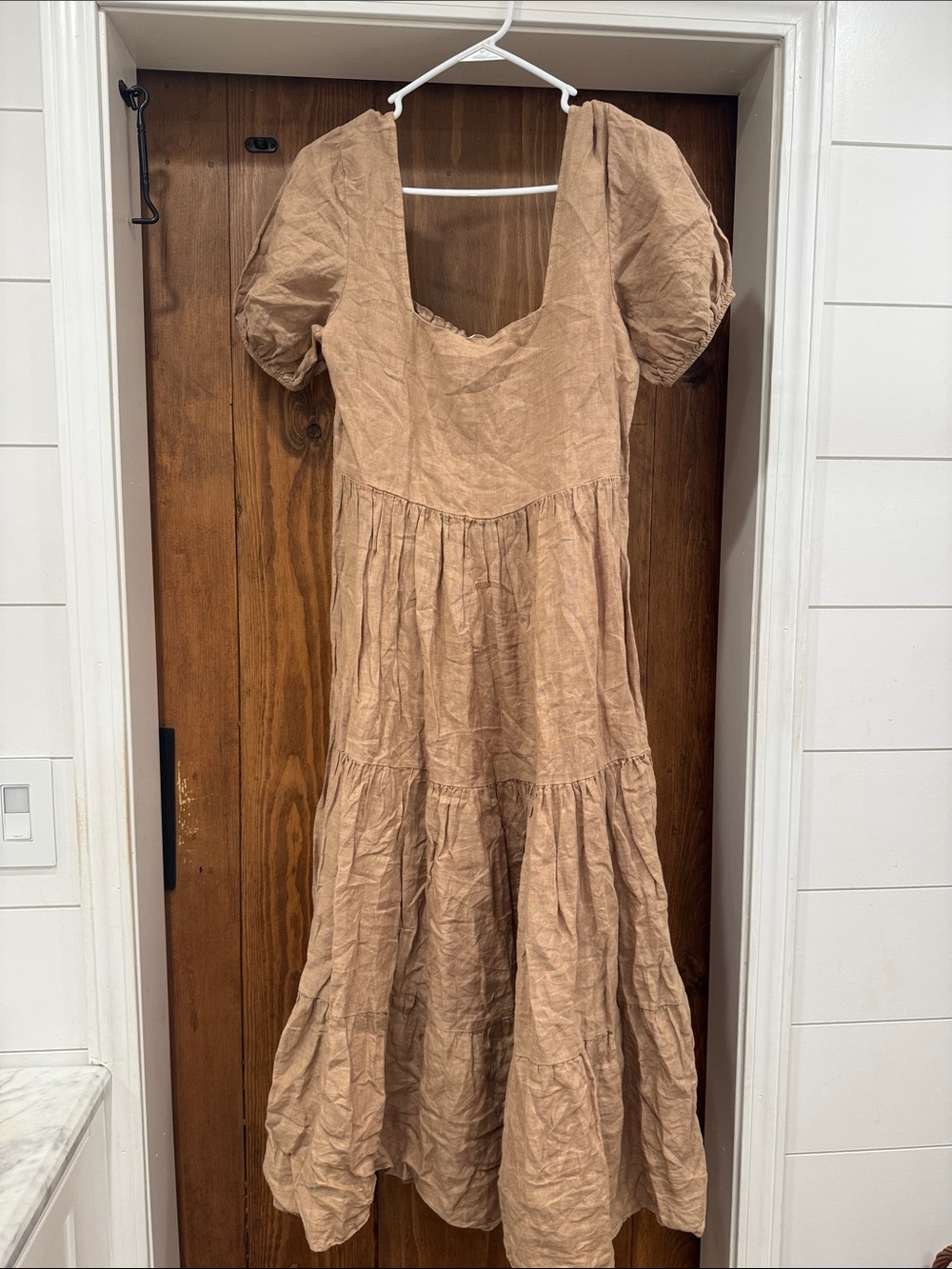 100% linen Beachwood Baby Paloma Dress